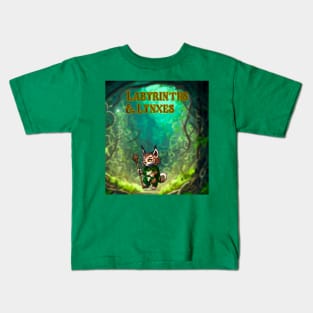 Labyrinths & Lynxes: The Wondering Druid Kids T-Shirt